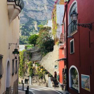 De straten van Positano