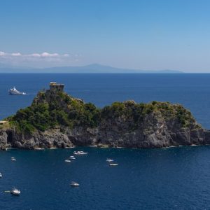 De zee in Conca dei Marini