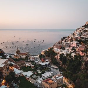 Positano vanaf boven