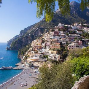 Uitzicht over Amalfi